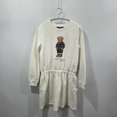 POLO RALPH LAUREN ガールズ ポロベア スウェット ONE PIECE L/12/14
