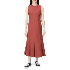 [ミラオーウェン] ウエスト切替クルーネックマーメイドワンピ 09WFO224181 レディース RED 0