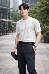 特Aランク/28 29 Zebra メンズ ブラック カジュアル スーツ 起毛パンツ