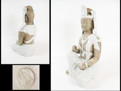 大理石 弥勒菩薩半跏像 - メルカリ