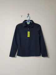 PA MSPRINGS ゴルフ ネイビー 長袖 ポロTシャツ 90 新品