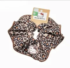 (すぐ配送)*땡セール*正規品 Sanrio レオパード ヒョウ柄 hello kitty(ハローキティ) シュシュ シュシュ ヘアゴム