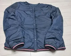 トミーヒルフィガー リバーシブル 軽量 ダウン アウター XS 55