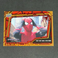 Peter Parker / ピーター・パーカー 2023 Upper Deck Marvel Studios' Spider-Man No Way Home ベースカード Friendly Neighborhood Spider-Man #1