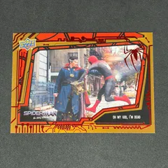 Benedict Cumberbatch / ベネディクト・カンバーバッチ 2023 Upper Deck Marvel Studios' Spider-Man No Way Home ベースカード Friendly Neighborhood #18