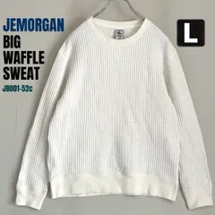 ジェーイーモーガン★ビッグワッフルスウェット★厚手サーマルトップ★JEMORGAN★JB001-5C★ホワイト★メンズL #2602F011のサムネイル