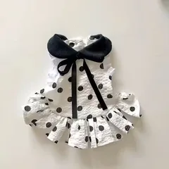 愛犬と愛猫用　春夏用水玉ドレス