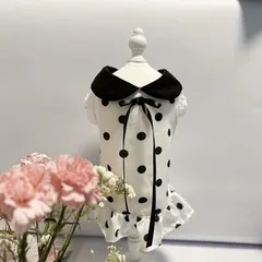 愛犬と愛猫用　春夏用水玉ドレス