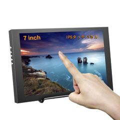 [빠르게 발송] KIMOCA 7 인치 모바일 모니터 휴대용 디스플레이 USB 급전식 HD 소형 1024 x 600P 내장 스피커 감시 Monitor HDMI VGA 미니 자동차 PC 랩톱 Xbox PS5 Rasp 61521a2d