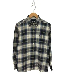 トミーヒルフィガー TOMMY HILFIGER VINTAGE FIT ワンポイント刺繍チェックシャツ メンズ import：S 