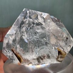 スモーキー 爆虹 ポイント タワー 天然石タワー ファントム 天然石置物