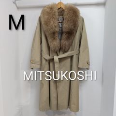 ミッシュマッシュ襟袖ファー毛ウールタックコート冬ビジューブローチ 