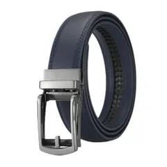 紳士 無段階 オートロック 革 レザー 本革 カジュアル 敬老の日 穴なし 父の日 ビジネス メンズ スーツ ゴルフ 長め ベルト 自動 社会人 [TAMAZI] 本皮 120cm