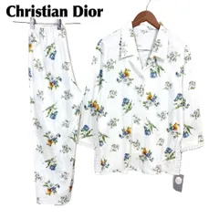 ★タグ付★ Christian Dior ブラウスセットアップ Mレース花柄