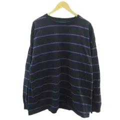 ニコアンド Niko and.. 美品 Tシャツ ボーダー 長袖 マルチカラー L