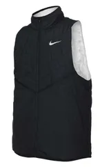 NIKE ナイキ Therma-FIT シンフィル リペル 軽量中綿入りランニングベスト ゴルフベスト L(176-184cm) 国内正規品 DD5648 ブラック 