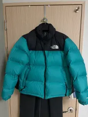 THE NORTH FACE ザノースフェイス 700 ヌプシ グリーン/ブラック M(105) 海外モデル
