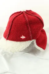 W(F) パーリーゲイツ 帽子 シェルパ シープスキン 起毛 耳 ドール トラッパーハット-2825