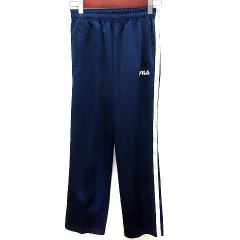 フィラ FILA パンツ ジャージ M 紺 ネイビー /RT