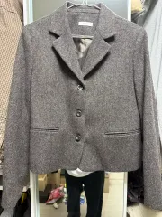 VERVEINE ヘリンボーン ウール ジャケット