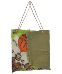 manipuriパラソル柄バッグタグ付き未使用品 別注】manipuri SCARF ハンドバッグ | maison