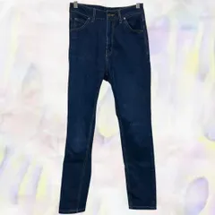 Chico　チコ　デニムパンツ　ブルー　レディース　ストレート　Mサイズ　きれいめ　細身　ノンウォッシュ　通学　アウトドアのサムネイル