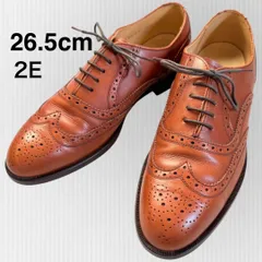 【リーガル】26.5cm  2795 ウィングチップ　ビジネスシューズ　ドレスシューズ　内羽根　フルバローグ　本革　レザー　ブラウン