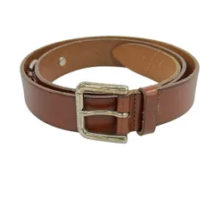 DOLCE&GABBANA(ドルチェアンドガッバーナ) ベルト 90cm ダークブラウン×ゴールド ロゴ レザー