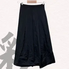 TIPLE　ティップル　プリーツスカート　ブラック　ロングスカート　ウエストゴム