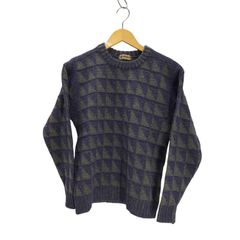 美品✨45R ウール100% 大きいサイズ ケーブル編みニットパーカー 5 