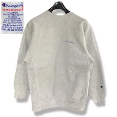 美品 Champion チャンピオン 90s メキシコ製 XL ヘザーグレー Reverse Weave 企業ロゴ 刺繍 リバースウィーブ  スウェット トレーナー