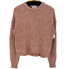 ヒューマンウーマン HUMAN WOMAN ローゲージMIXカラーニット レディース JPN：M 