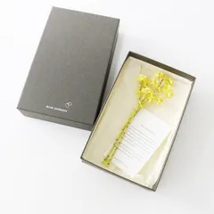 極美品 21SS ミナペルホネン mina perhonen ensoku コサージュ＼イエロー フラワーモチーフ ブローチ アクセサリー【2400014626834】のサムネイル