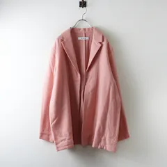 美品 2024AW ヴェリテクール Veritecoeur VC-2675 ボタンレス コート SHORT ｜ピンク トップス 羽織り 【2400014774573】のサムネイル