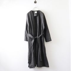 CELINE　セリーヌ　 カシミア　ガウンコート グレー CELINE セリーヌ カシミア ガウンコート グレー - メルカリ