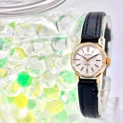 クイーンセイコー 手巻き 23石 ゴールド レディース 稼動品