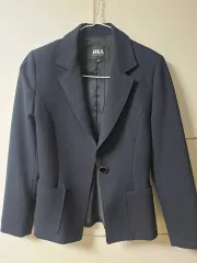 レディース JILL STUART ジルスチュアート ジャケット S スーツジャケット ネイビー ジャケット