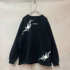 INGEBORG インゲボルグ ピンクハウス クルーネック 裏毛 フレア カットソー プルオーバー トップス ブラック L レディース 日本製 USED