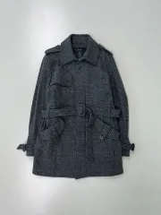 正規品 ZIOSONGZIO チェック トレンチ コート