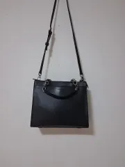 アンクライン ブラック トートバッグ ショルダーバッグ