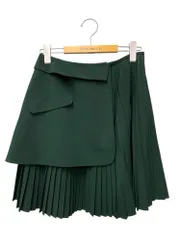 アディアム Nana Skirt 44006 スカート 0 グリーン プリーツ ITAH8GW57SLYのサムネイル