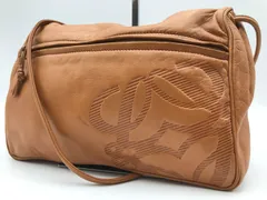 希少　LOEWE　ロエベ　ショルダーバッグ　アナグラム　ナッパレザー　228
