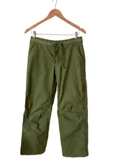  NIKE ナイキ　カーゴパンツ　レディース　グリーン　緑　Mサイズ【Z1747】