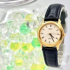 【新品電池】SEIKO セイコー SPIRIT スピリット レディース 腕時計 ゴールド ローマン 1F21-0J70 521453