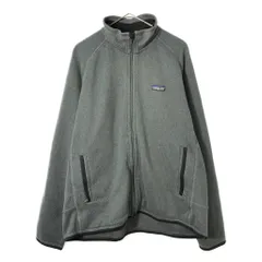 patagonia パタゴニア ベターセーター フリースジャケット アウトドア グレー(メンズ L)中古 古着 X2882