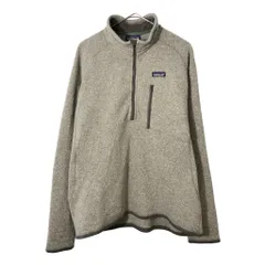 00年代 patagonia パタゴニア ベターセーター フリースジャケット アウトドア グレー(メンズ L)中古 古着 X2883