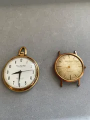 【ジャンク】シチズン ヴィンテージ 懐中時計 & デラックス 手巻き 2点