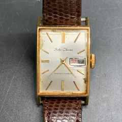 可動 Seiko/セイコー コーラス/CHORUS デイデイト/レクタンギュラー 2119-3020 レディース手巻き腕時計 2119-3020　ベルト社外品