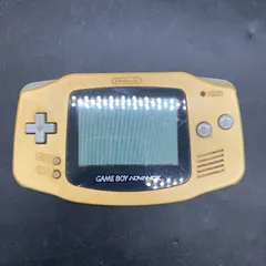 任天堂 ゲームボーイアドバンス（AGB-001） 携帯型ゲーム機 中古　シール貼付あり