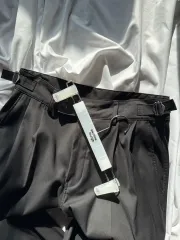 ANOTHER OFFICE サンティアゴ スラックス ブラック 2